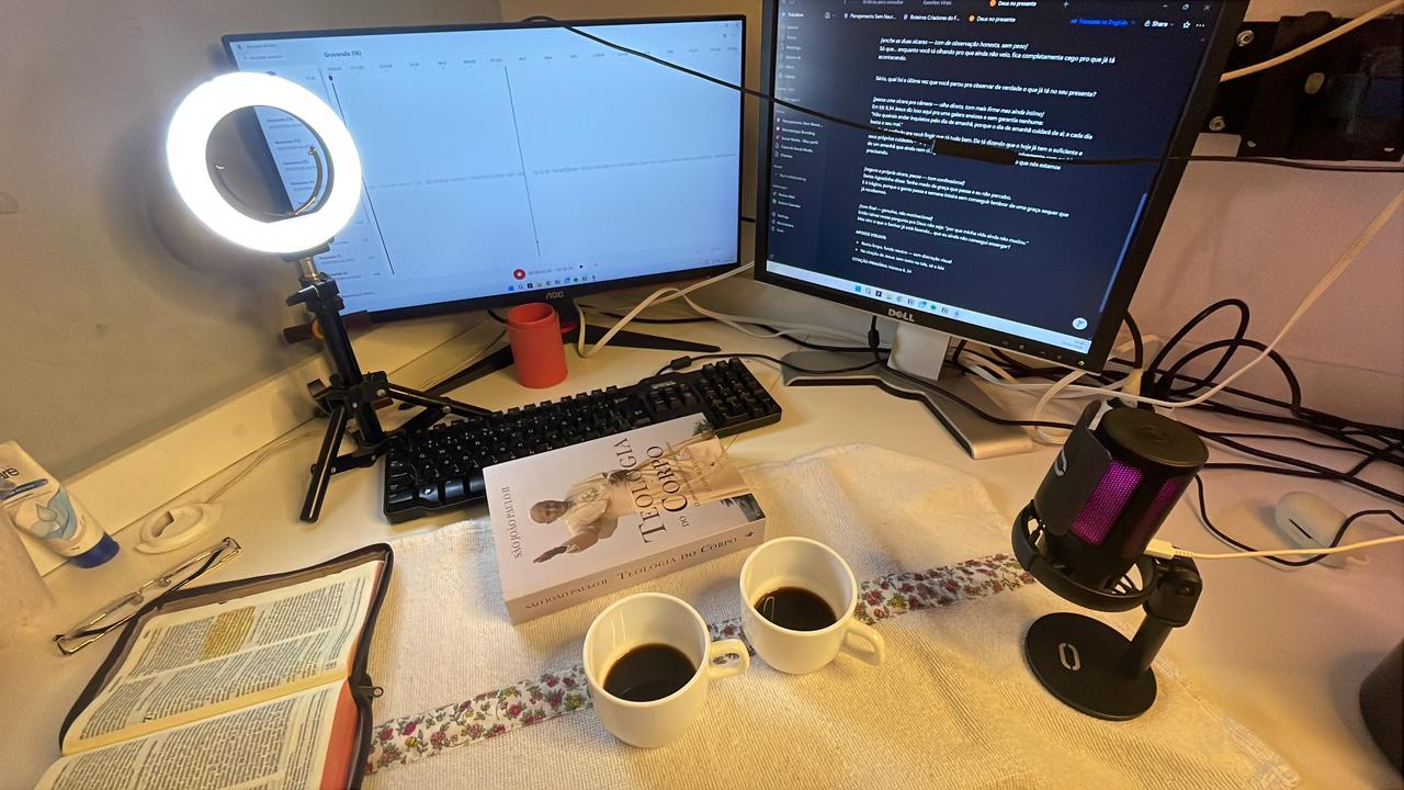 Projetos próprios — setup de produção