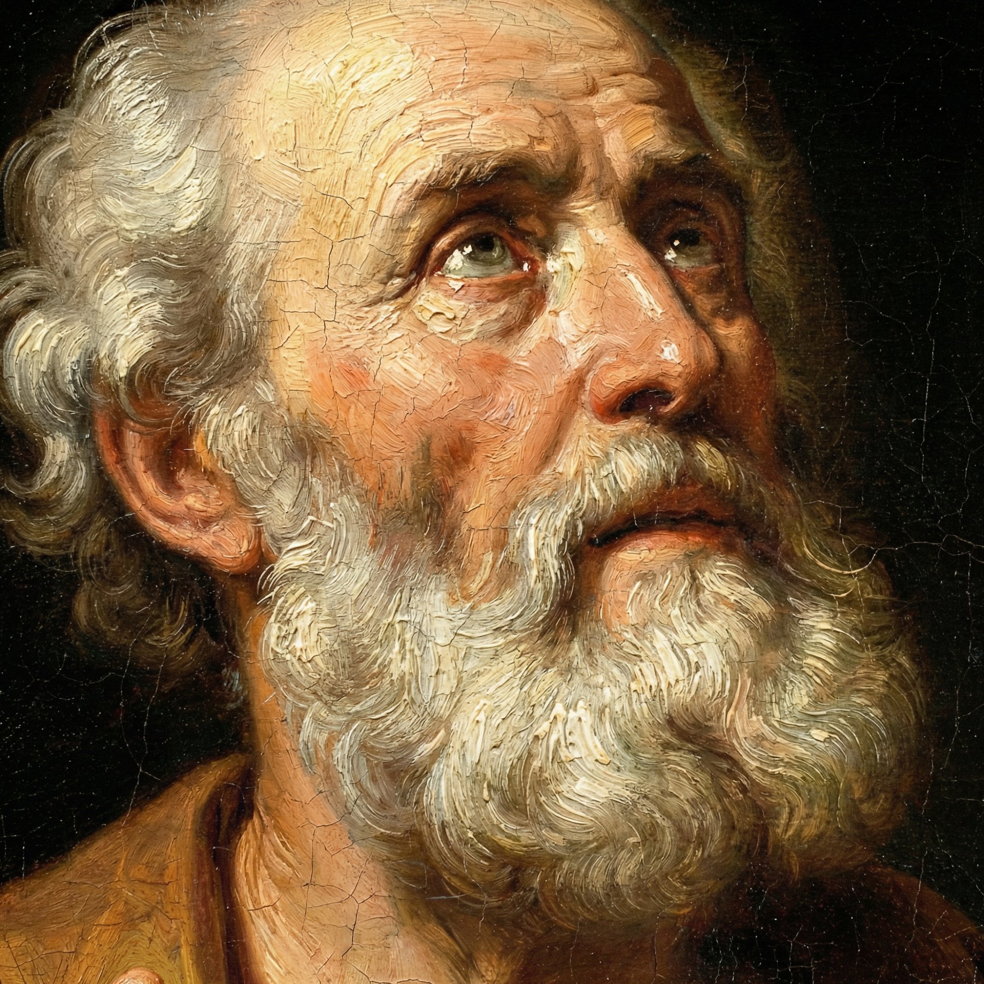 Pintura São Pedro — IA